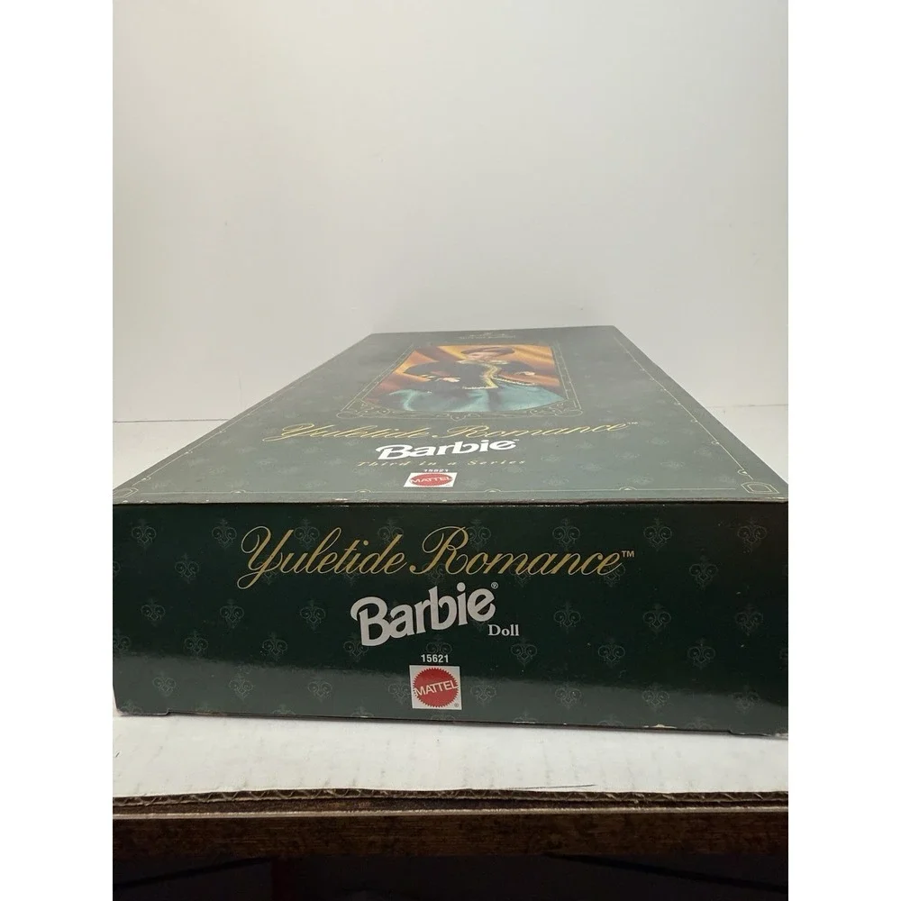 Hallmark Yuletide Romance Barbie Doll 1996 Mattel Vintage Never Removed From Box